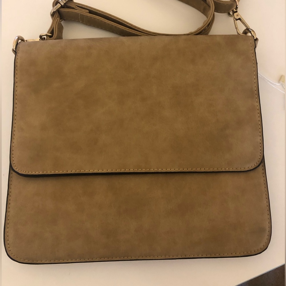 Faux Leather Bag NWT